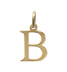 Pendentif plaqué or 750 3 microns