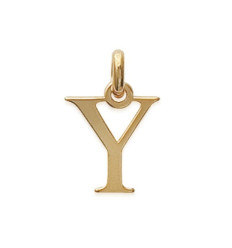 Pendentif plaqué or 750 3 microns