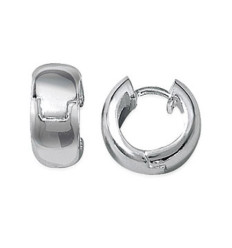 Créoles argent 925 rhodié