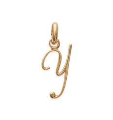 Pendentif plaqué or 750 3 microns