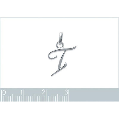 Pendentif argent massif 925 rhodié