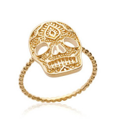 Bague plaqué or 750 3 microns