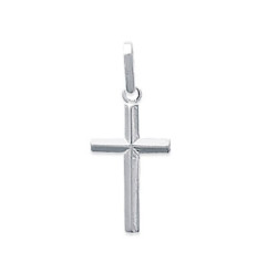 Pendentif argent massif 925 rhodié