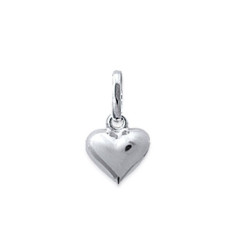 Pendentif argent massif 925 rhodié