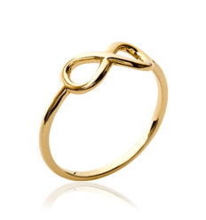 Bague plaqué or 750 3 microns