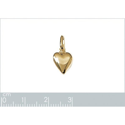 Pendentif plaqué or 750 3 microns