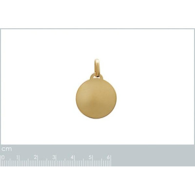 Pendentif plaqué or 750 3 microns