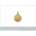 Pendentif plaqué or 750 3 microns