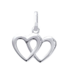 Pendentif argent massif 925 rhodié