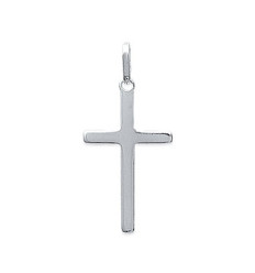 Pendentif argent massif 925 rhodié