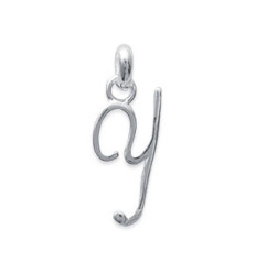 Pendentif argent massif 925 rhodié