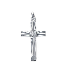 Pendentif argent massif 925 rhodié