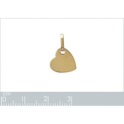 Pendentif plaqué or 750 3 microns