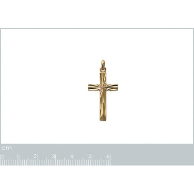 Pendentif plaqué or 750 3 microns