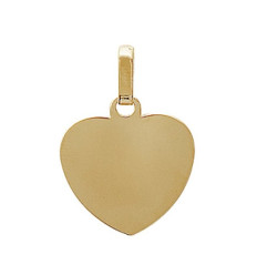 Pendentif plaqué or 750 3 microns