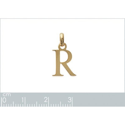 Pendentif plaqué or 750 3 microns