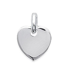 Pendentif argent massif 925 rhodié