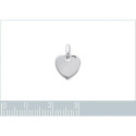 Pendentif argent massif 925 rhodié