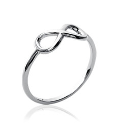 Bague argent massif 925 rhodié