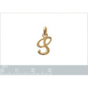 Pendentif plaqué or 750 3 microns