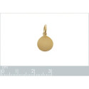 Pendentif plaqué or 750 3 microns