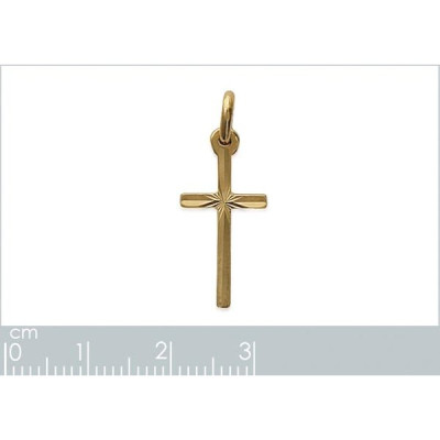 Pendentif plaqué or 750 3 microns