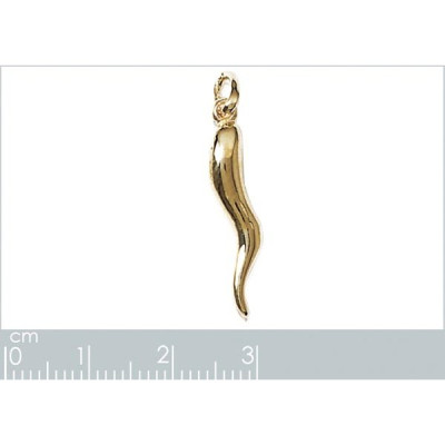 Pendentif plaqué or 750 3 microns