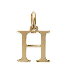 Pendentif plaqué or 750 3 microns