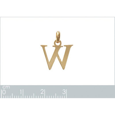 Pendentif plaqué or 750 3 microns