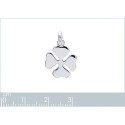 Pendentif argent massif 925 rhodié
