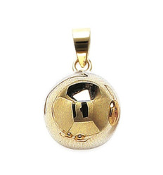 Pendentif plaqué or 750 3 microns