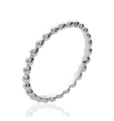 Bague argent massif 925 rhodié