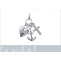 Pendentif argent massif 925