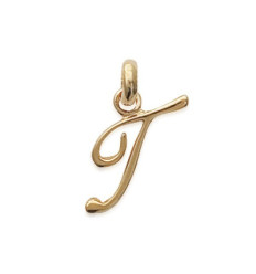 Pendentif plaqué or 750 3 microns