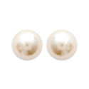 Boucles d'oreilles 5 mm puces clous - Jenna - argent  925 - imitation perles
