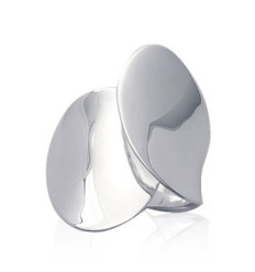Bague argent massif 925 rhodié