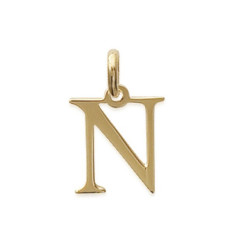 Pendentif plaqué or 750 3 microns