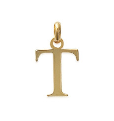 Pendentif plaqué or 750 3 microns