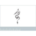 Pendentif argent massif 925 rhodié