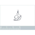 Pendentif argent massif 925 rhodié