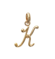 Pendentif plaqué or 750 3 microns