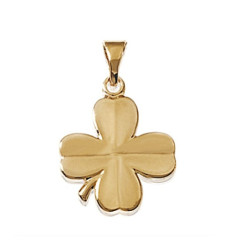 Pendentif plaqué or 750 3 microns