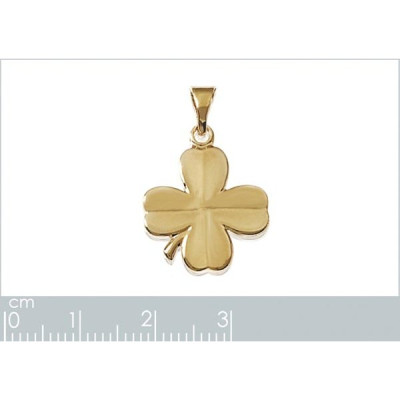 Pendentif plaqué or 750 3 microns