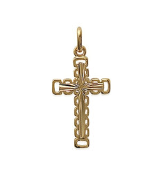 Pendentif plaqué or 750 3 microns