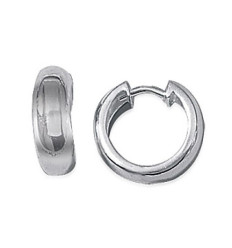 Créoles argent 925 rhodié