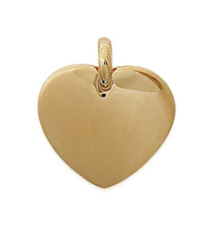 Pendentif plaqué or 750 3 microns