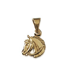 Pendentif plaqué or 750 3 microns