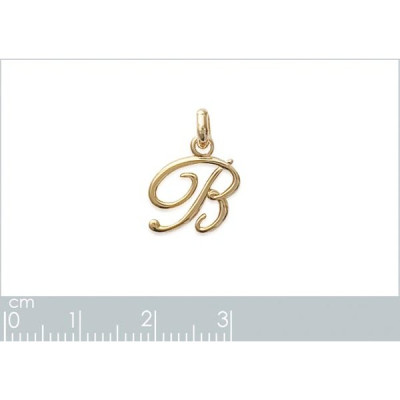 Pendentif plaqué or 750 3 microns