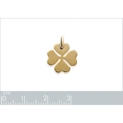Pendentif plaqué or 750 3 microns