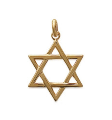 Pendentif plaqué or 750 3 microns